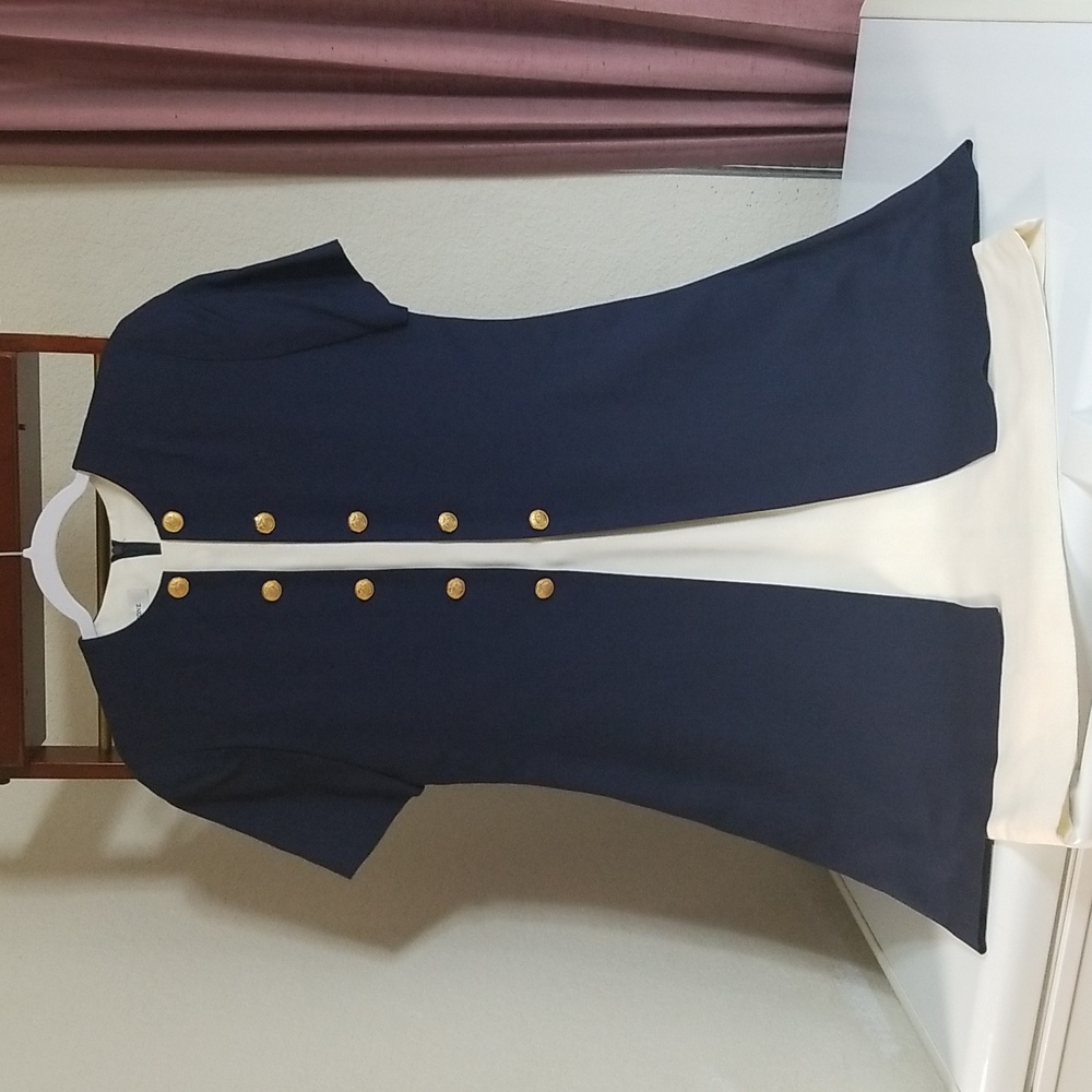 Short sleeve round neck Suit Dress